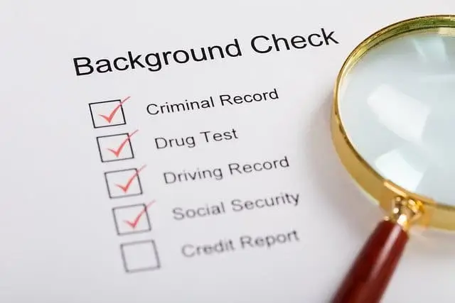 background checks