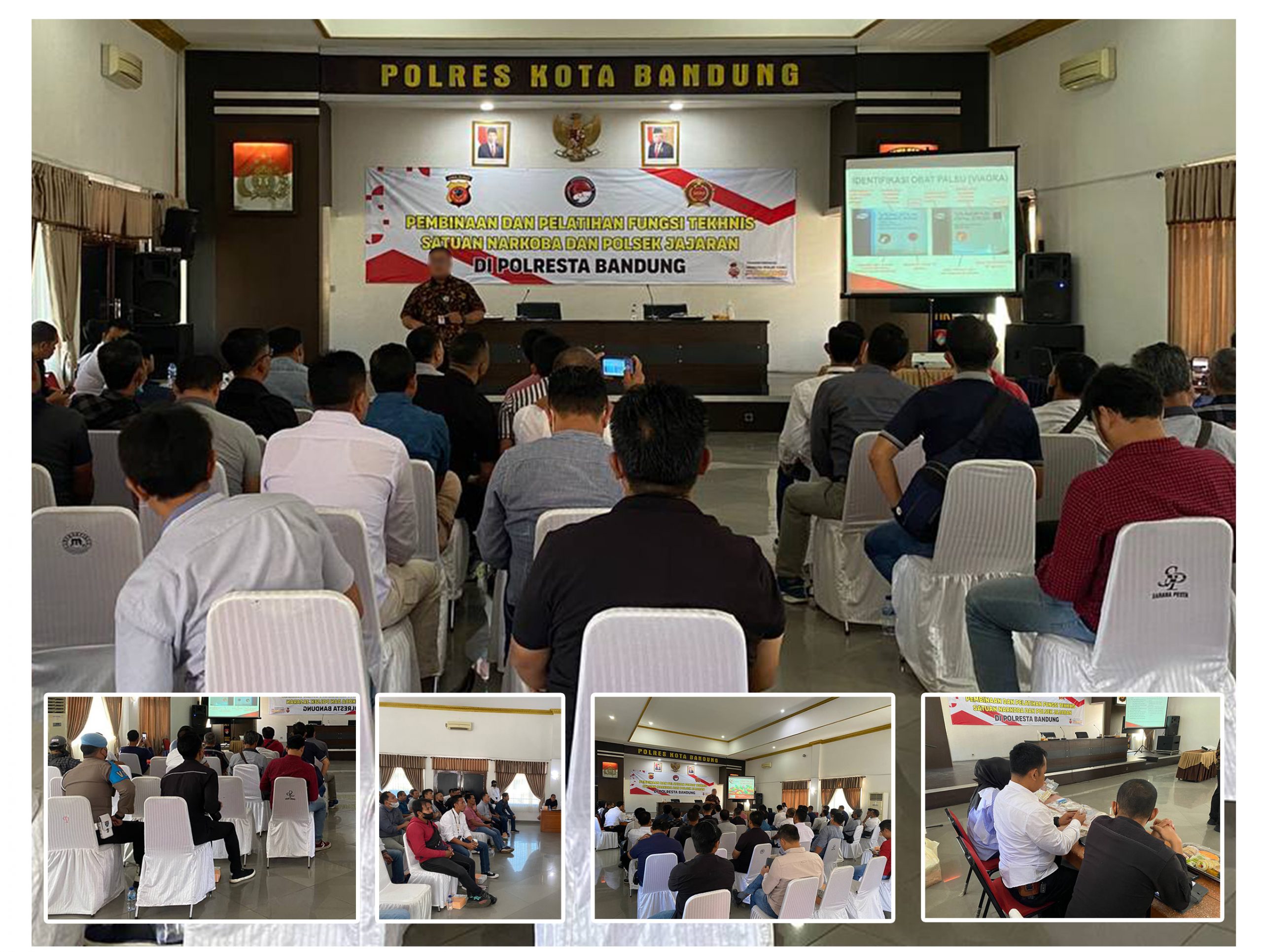 Featured image for: Sharing Session About “Introduction to the Identification of Counterfeit Drugs” for the Bandung Police Department